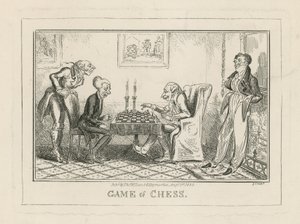 チェスのゲーム 作： George Cruikshank