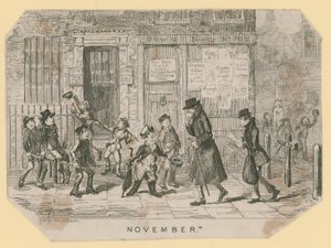 ガイ・フォークス・ナイト 作： George Cruikshank