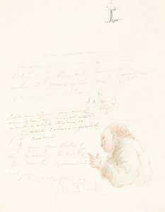 弁護士の半身像とその他のスケッチ 作： George Cruikshank