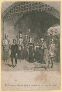 ジェーンに恩赦を与えるヘッケンハム 作： George Cruikshank