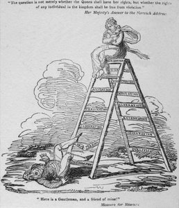 これが紳士で、私の友人です！、c1820。 作： George Cruikshank