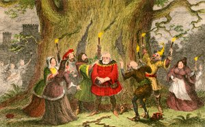 私はロバをされていることに気づき始めます 作： George Cruikshank