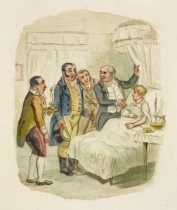 オリバー・ツイスト』の挿絵 作： George Cruikshank