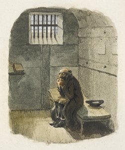 オリバー・ツイスト』の挿絵 作： George Cruikshank