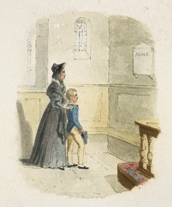 オリバー・ツイスト』の挿絵 作： George Cruikshank