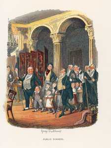 ボズによるスケッチ用イラスト 作： George Cruikshank