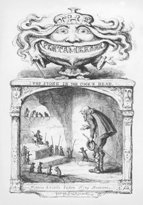 ジョージ・クルイックシャンクの「The Pentamerone」のイラスト（エングレービング 作： George Cruikshank