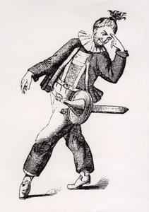 カスパー・パンチ、19世紀。 作： George Cruikshank