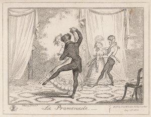 散歩 作： George Cruikshank