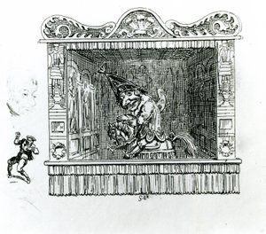 ヘクター・ザ・ホースのパンチ氏 作： George Cruikshank