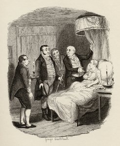 チャールズディケンズの「オリバーツイストの冒険」（1812-70）1838年、チャップマンウントホール発行、1901年 作： George Cruikshank