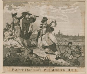 プリムローズヒルの娯楽 作： George Cruikshank