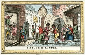 ロンドンの絵」1820年