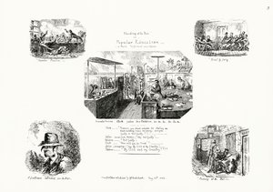 法廷での弁論、または民衆の教育（エングレービング 作： George Cruikshank