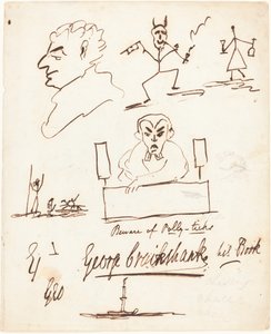 風刺スケッチ 作： George Cruikshank
