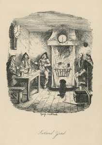 スコットランドヤードby George Cruikshank 作： George Cruikshank