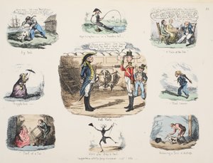 物語、パブ。 1832（手塗りの彫刻 作： George Cruikshank