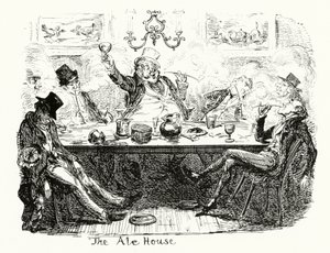 The Ale House (彫刻) 作： George Cruikshank