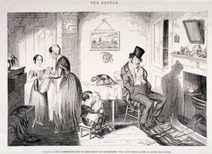 「ボトル」、1847 作： George Cruikshank