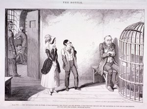 「ボトル」、1847 作： George Cruikshank
