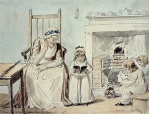 ザダムスクール（トイレ） 作： George Cruikshank