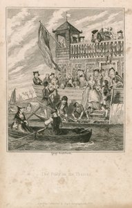 テムズ川の愚行 作： George Cruikshank