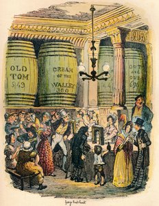 ジンパレス、c1900 作： George Cruikshank