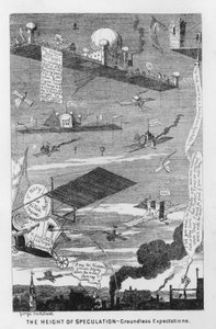 憶測の高さ、根拠のない期待（エングレービング 作： George Cruikshank