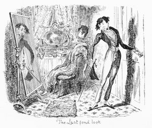 最後の好きな顔（エングレービング 作： George Cruikshank