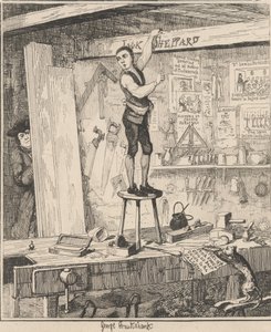 梁の上の名前 作： ジョージ・クルクシャンク