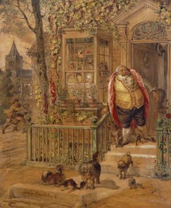 暴走ノック、 作： George Cruikshank