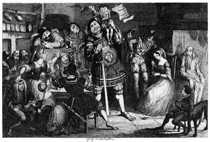 ストーンキッチン、1840 作： George Cruikshank