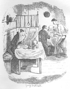 トール、シン、ペールパーソン、c1900 作： George Cruikshank