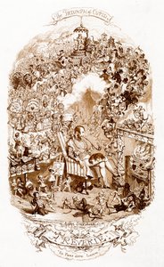 キューピッドの勝利、19世紀。 作： George Cruikshank