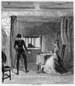 死亡令状、1840 作： George Cruikshank