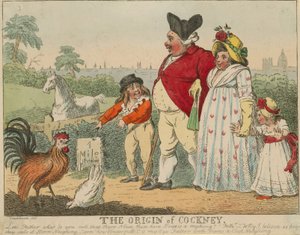 コックニーの起源 作： George Cruikshank