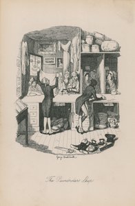 質屋の店 作： George Cruikshank