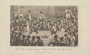 トム、ジェリー、ロジックがスイープのトミーをサポート 作： George Cruikshank