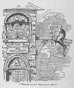 あなたは何をしているのですか、c1820。 作： George Cruikshank