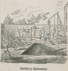 Woelkerの体操 作： George Cruikshank