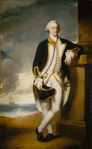 キャプテン・ヒュー・パリサー（1723-1796）、1775年頃（キャンバスに油彩）