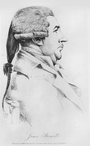 ジェームズ・ボスウェル（1740-1795 作： George Dance