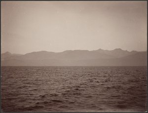 [海岸山脈と海岸線 #4】。］ 作： George Davidson