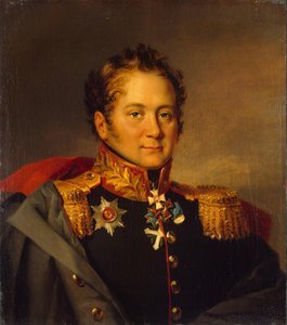 1825年以前のアレクサンドルアレクサンドロヴィッチピサレフ1780-1848の肖像 作： George Dawe