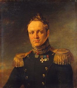 1825年以前のエフゲニーアレクサンドロヴィッチゴロビン1782-1858の肖像 作： George Dawe