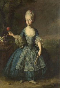 ミス・カプラーの肖像 作： George Desmarées