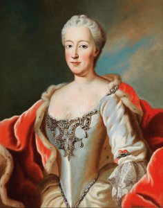 バイエルン公爵夫人マリア・アンナ・ヨーゼファ（1734～1776年、バーデン＝バーデン辺境伯）。