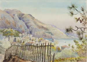 Mentone、東向き、1878年3月5日