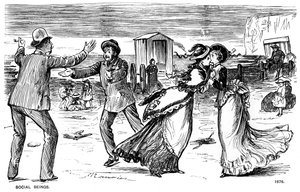 社会的存在、1876 1891 作： George du Maurier