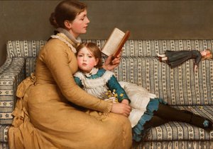 不思議の国のアリス（油彩・キャンバス） 作： George Dunlop Leslie